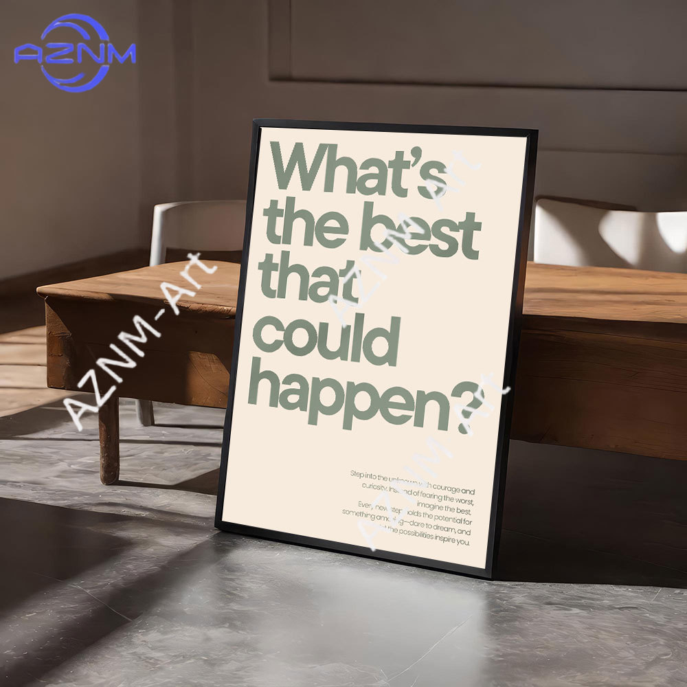 Home Office Inspiration - ملصقات فنية ملهمة بعبارات تحفيزية بتصميم