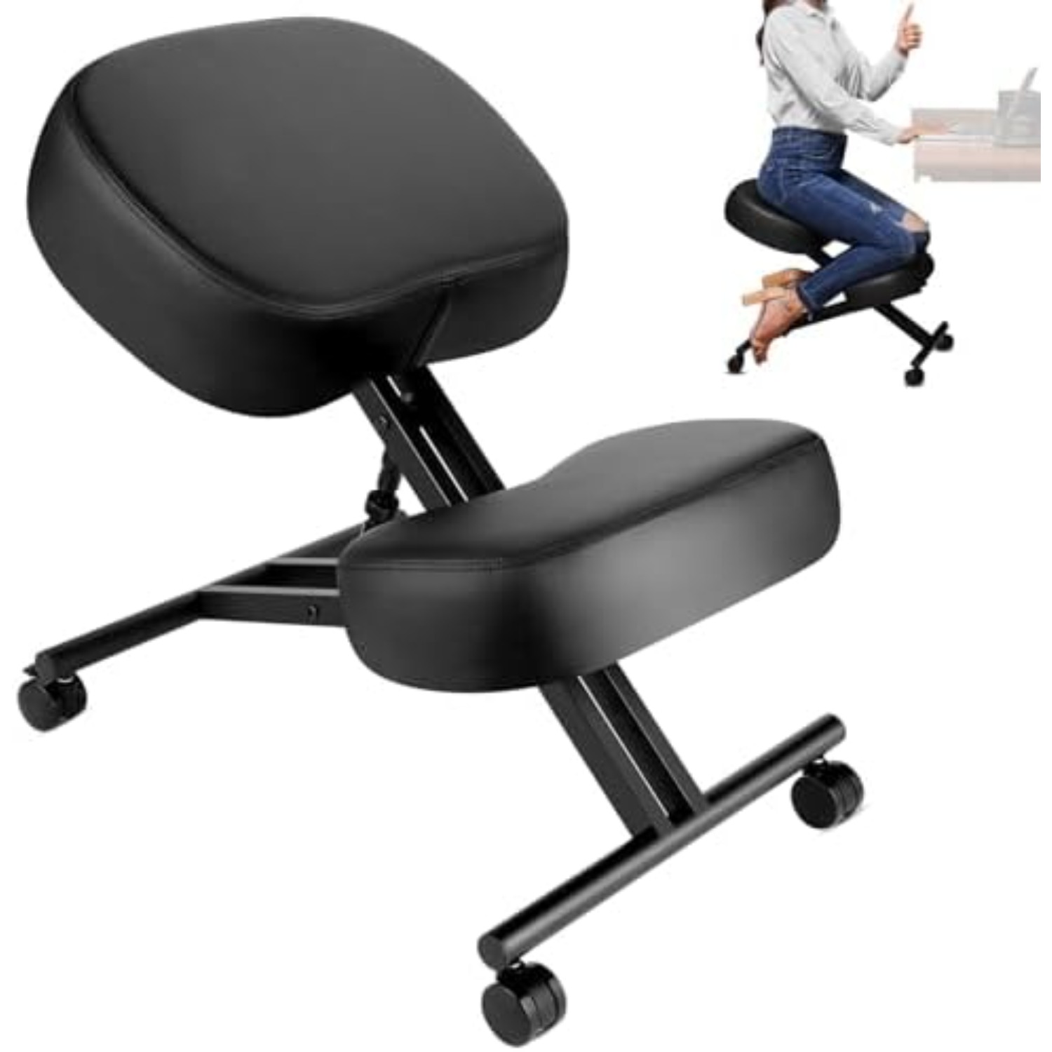 Ergonomic Office Chair - كرسي ركوع مريح، كرسي تأمل قابل