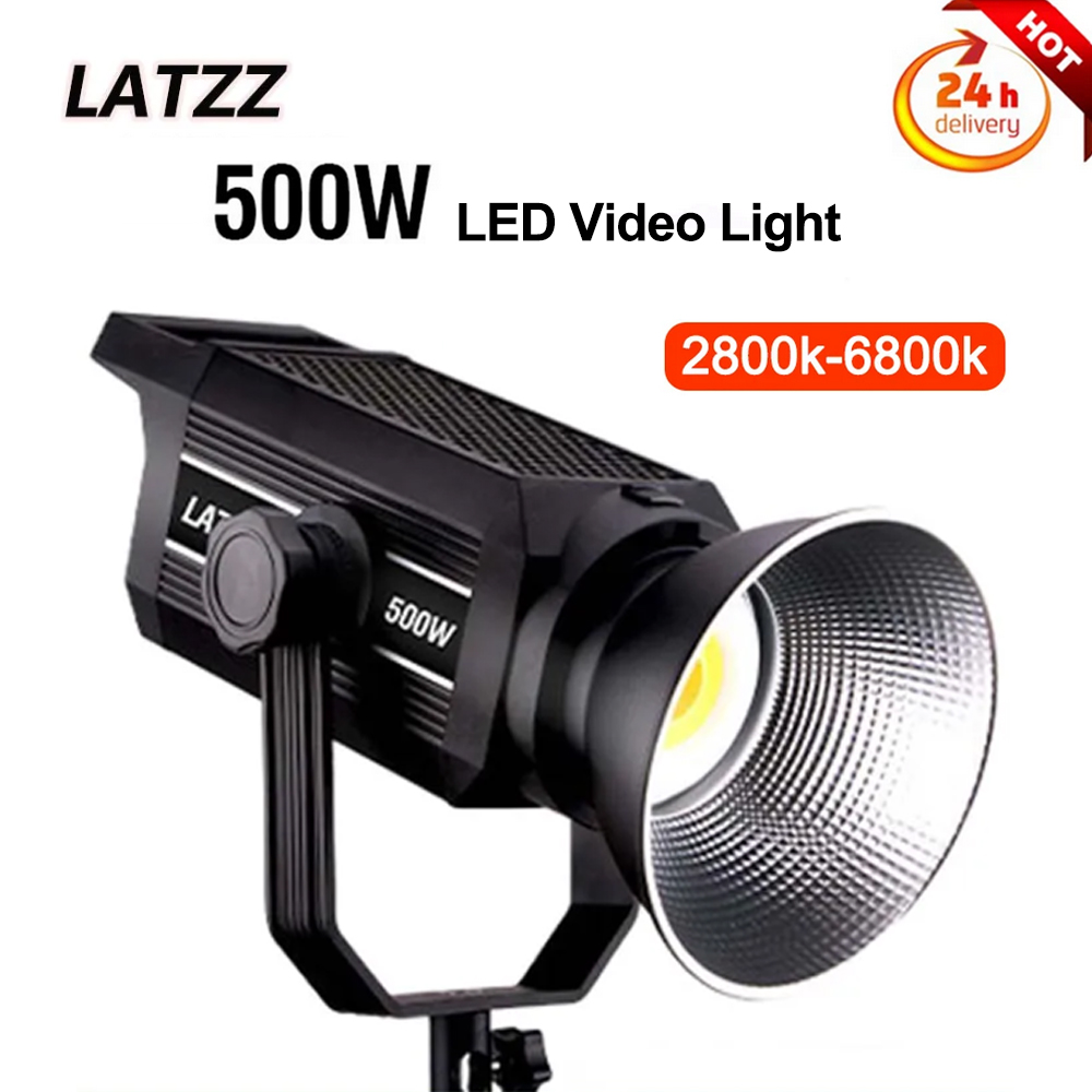 Zoom Lighting Kit - LATZZ 500 واط LED الفيديو الضوئي