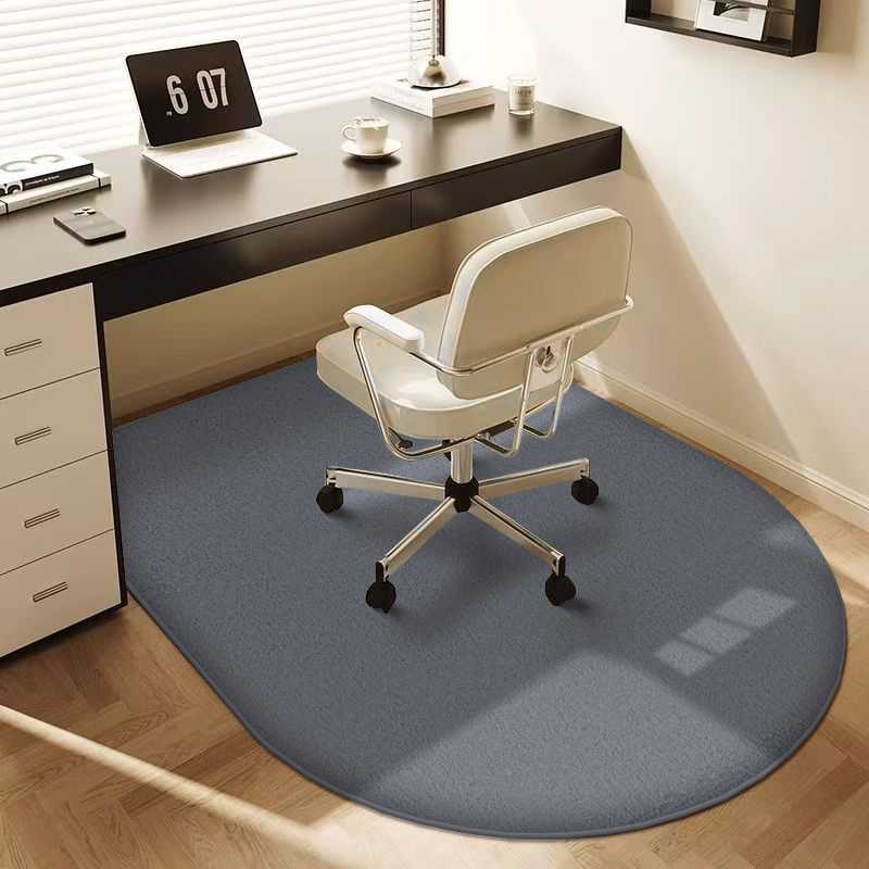 Home Office Rug - سجادة مكتب كبيرة الحجم من الفلانيل