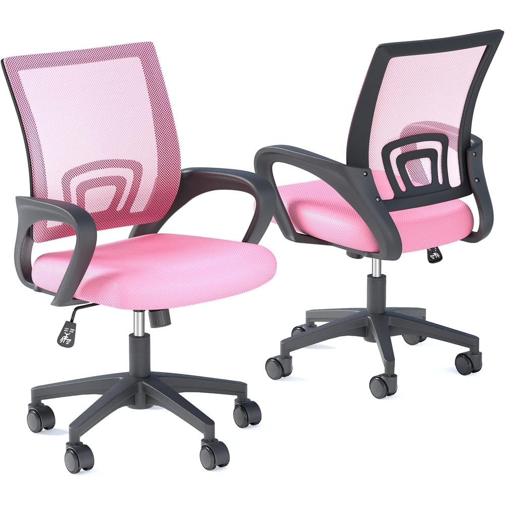 Ergonomic Office Chair - طقم كرسي مكتب شبكي مريح باللون
