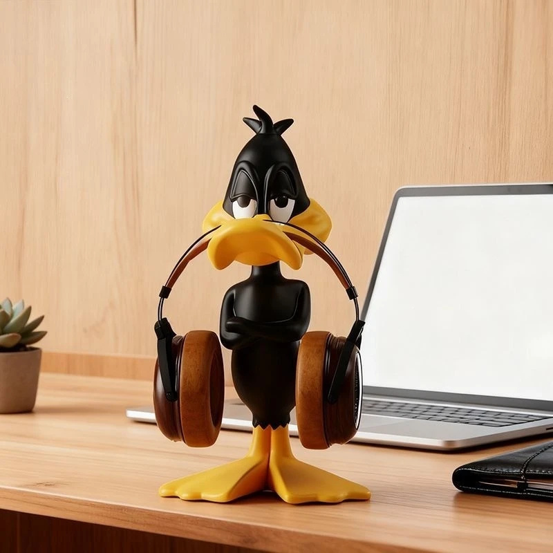 حامل سماعات الرأس على شكل بطة، - مراجعة Home Office Headset وسعره