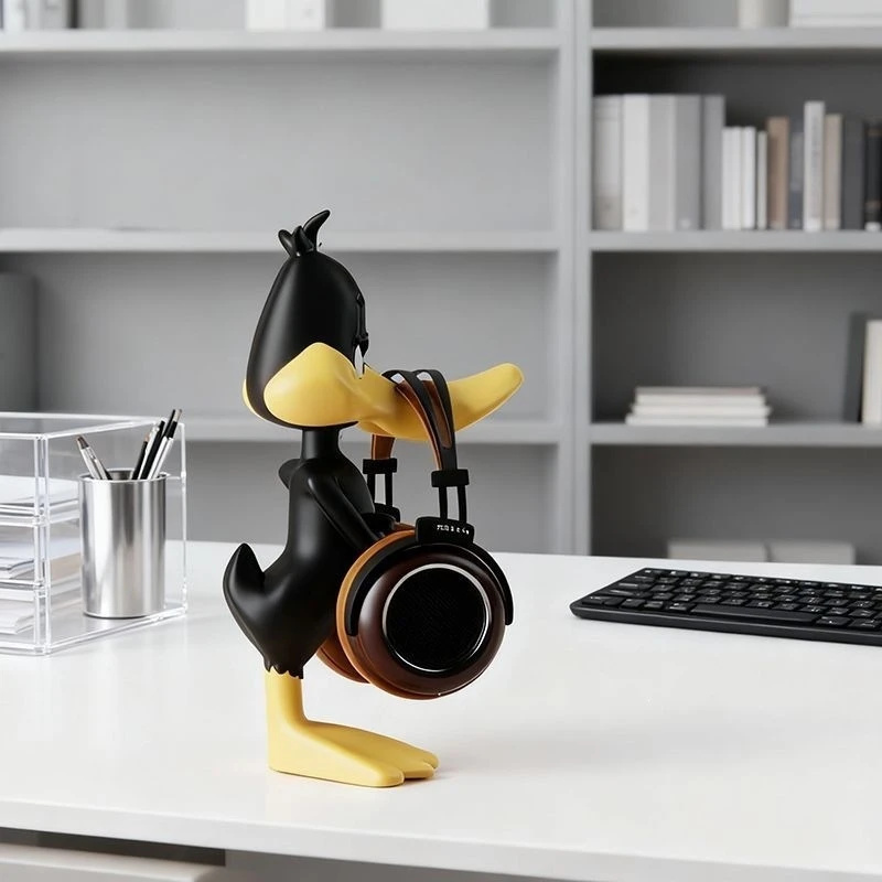 حامل سماعات الرأس على شكل بطة، - مراجعة Home Office Headset وسعره