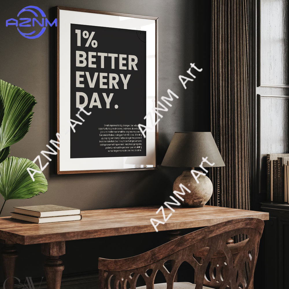 ملصقات فنية ملهمة بعبارات تحفي - مراجعة Home Office Inspiration وسعره