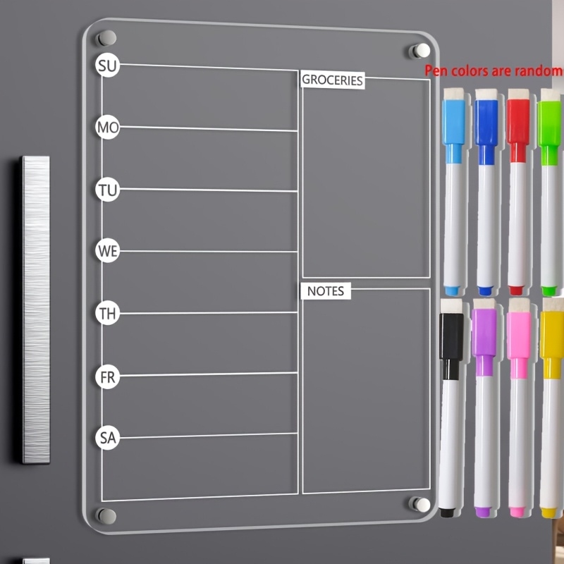 لوحة تخطيط وجبات مغناطيسية من  - مراجعة Magnetic Calendar Board وسعره