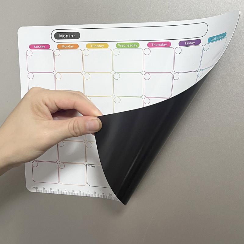 لوح تخطيط شهري مغناطيسي للثلاج - مراجعة Magnetic Calendar Board وسعره