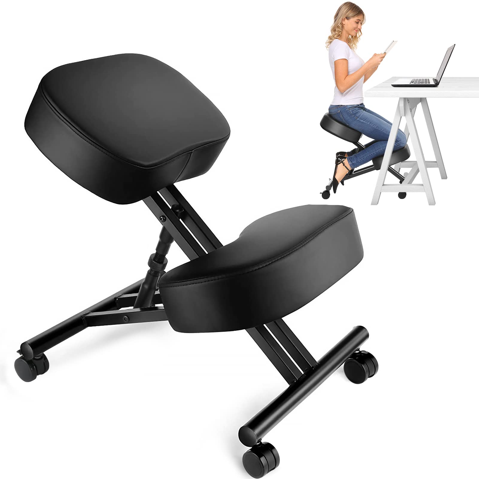 كرسي للركوع مريح للمكتب، مقعد  - مراجعة Ergonomic Office Chair وسعره
