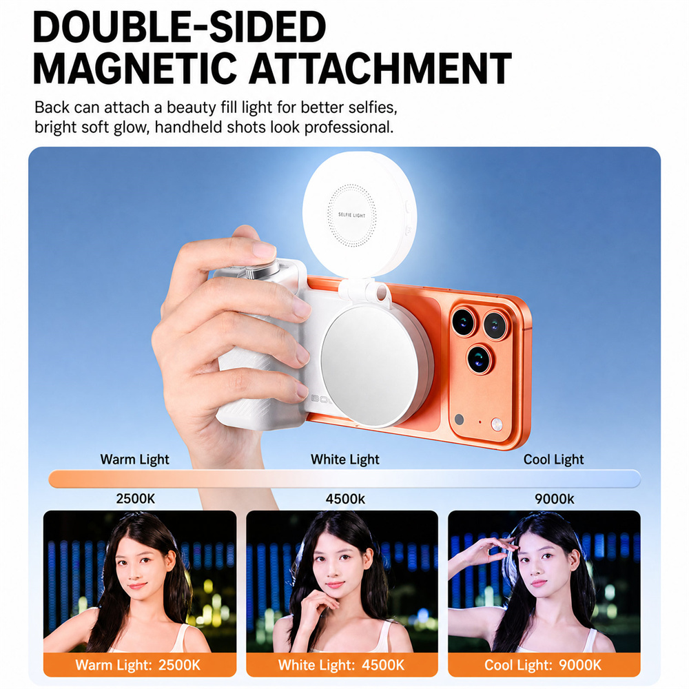 حامل هاتف مغناطيسي مزدوج الجوا - مراجعة Zoom Lighting Kit وسعره