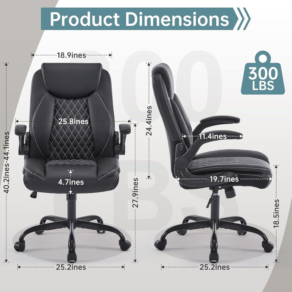 كرسي مكتب دوار مريح مع دعم للظ - مراجعة Ergonomic Office Chair وسعره