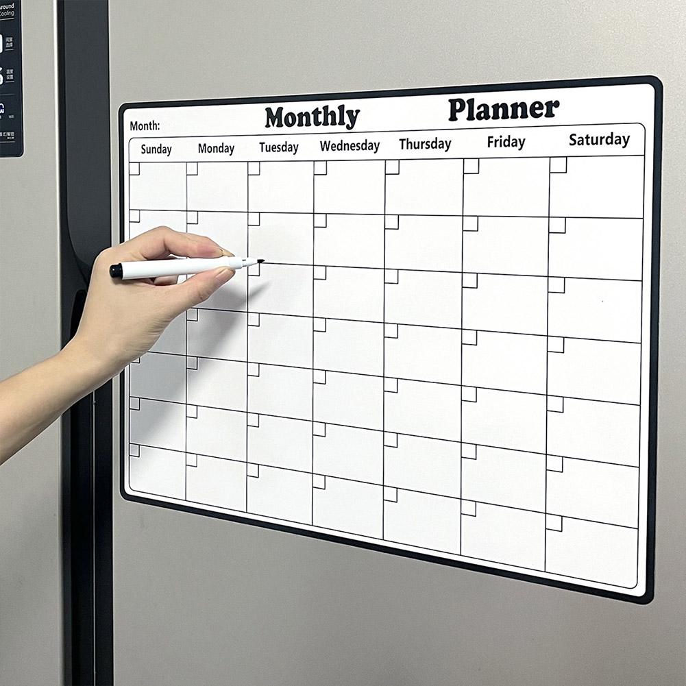 أنيق المغناطيسي الجاف محو التق - مراجعة Magnetic Calendar Board وسعره