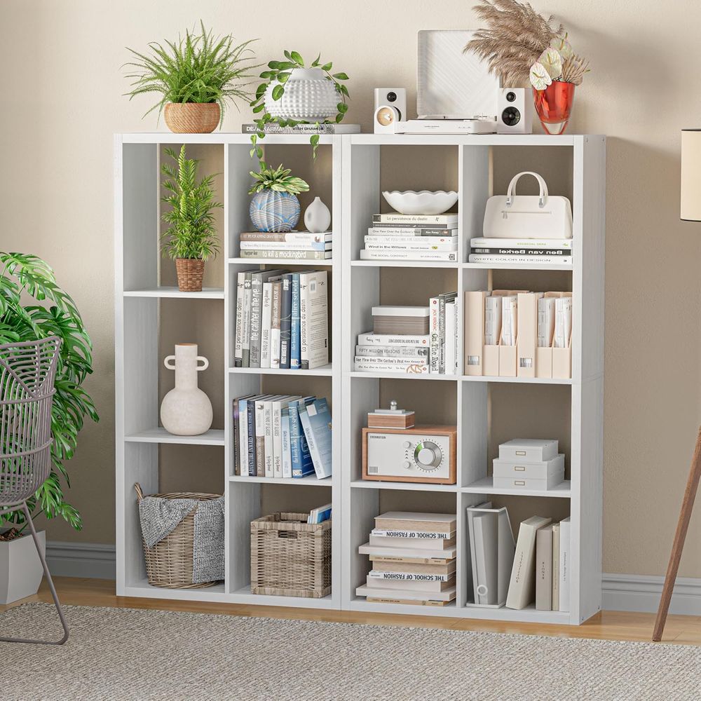 خزانة كتب مكعبة الشكل بظهر مفت - مراجعة Free Home Office وسعره