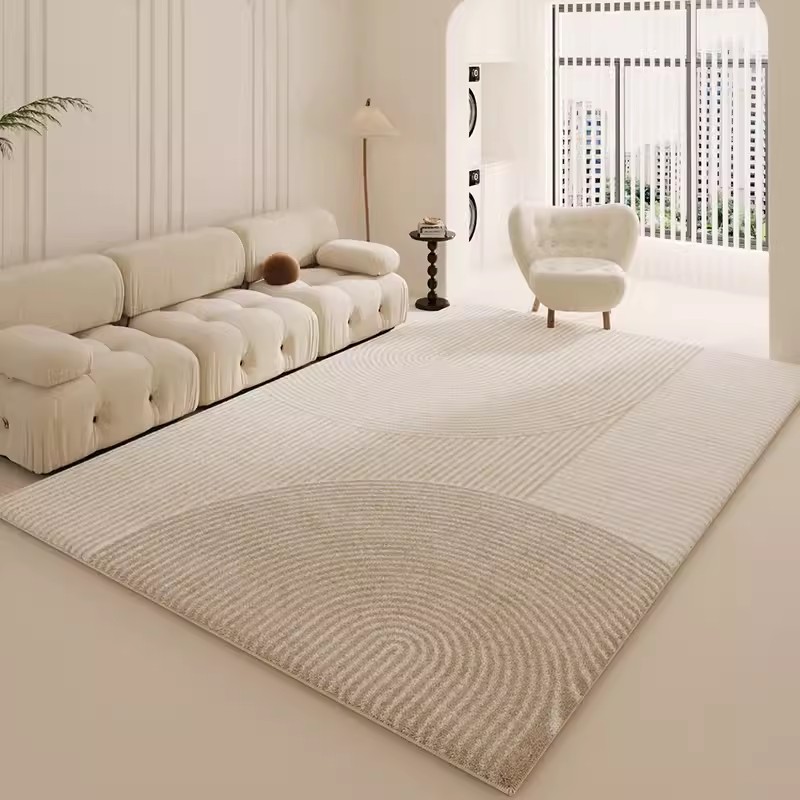 VIKAMA ضوء فاخر كريم نمط الفان - مراجعة Home Office Rug وسعره