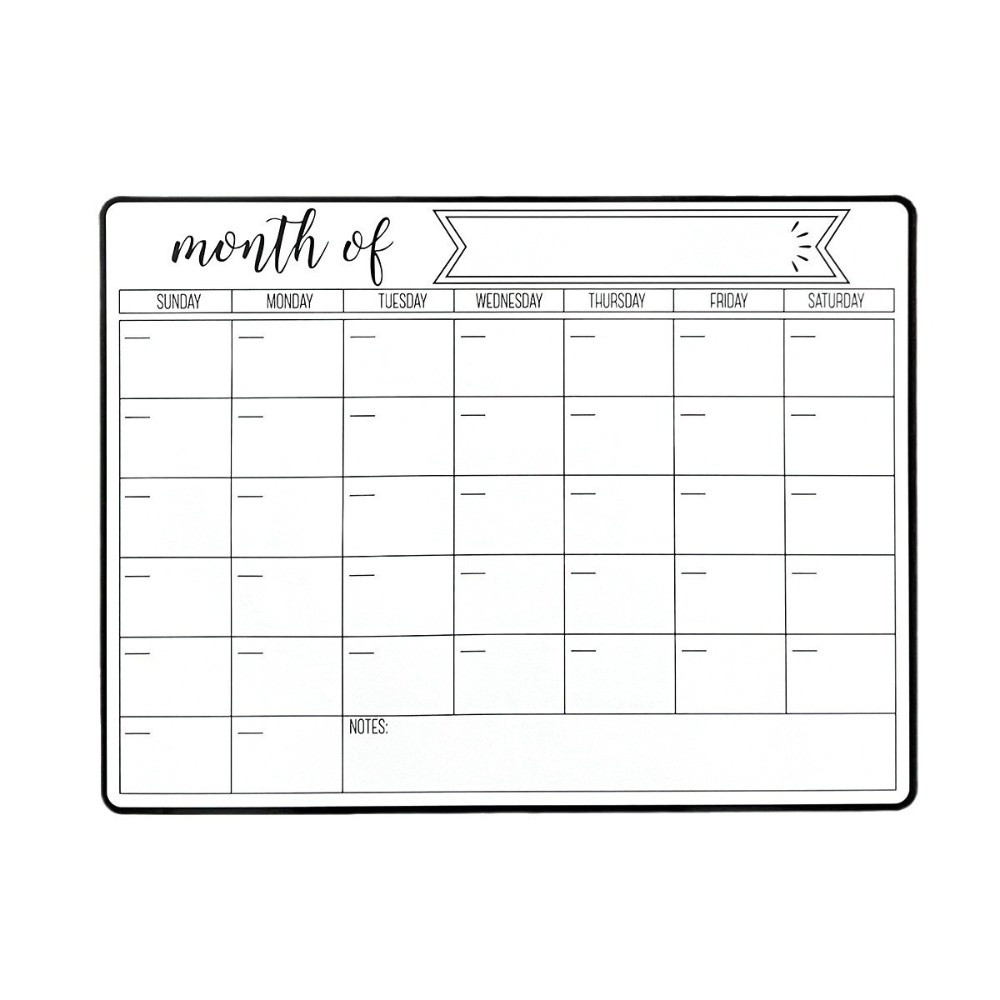 تقويم مسح جاف مغناطيسي جديد، س - مراجعة Magnetic Calendar Board وسعره