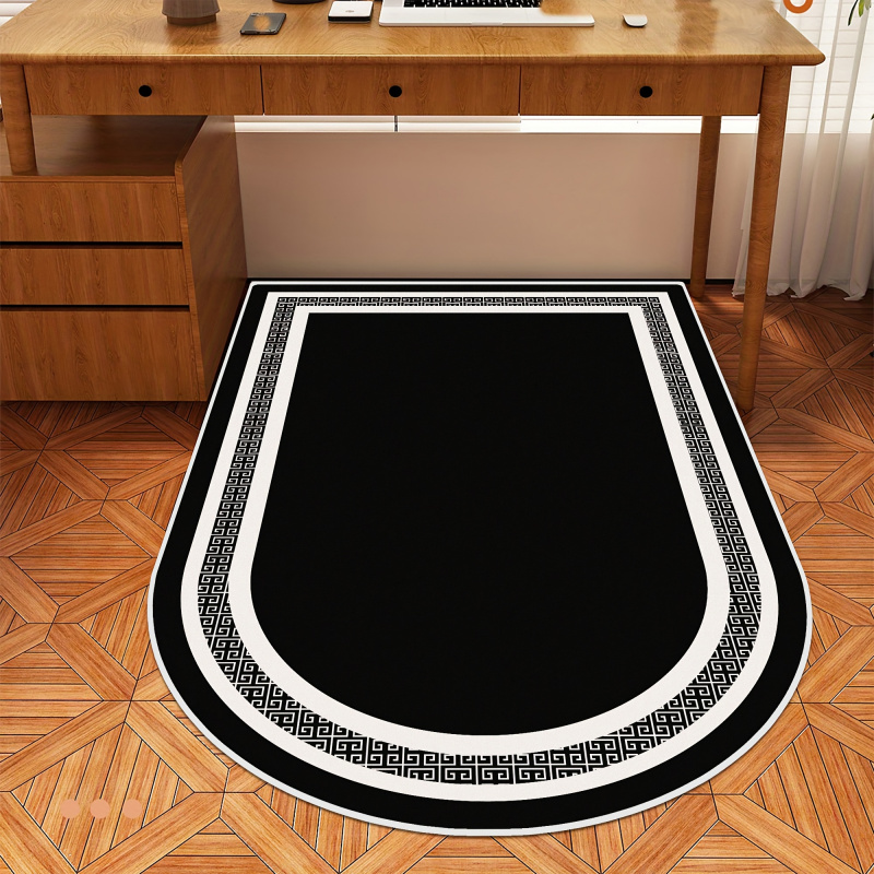 سجادة VIKAMA بتصميم قوسي بسيط، - مراجعة Home Office Rug وسعره