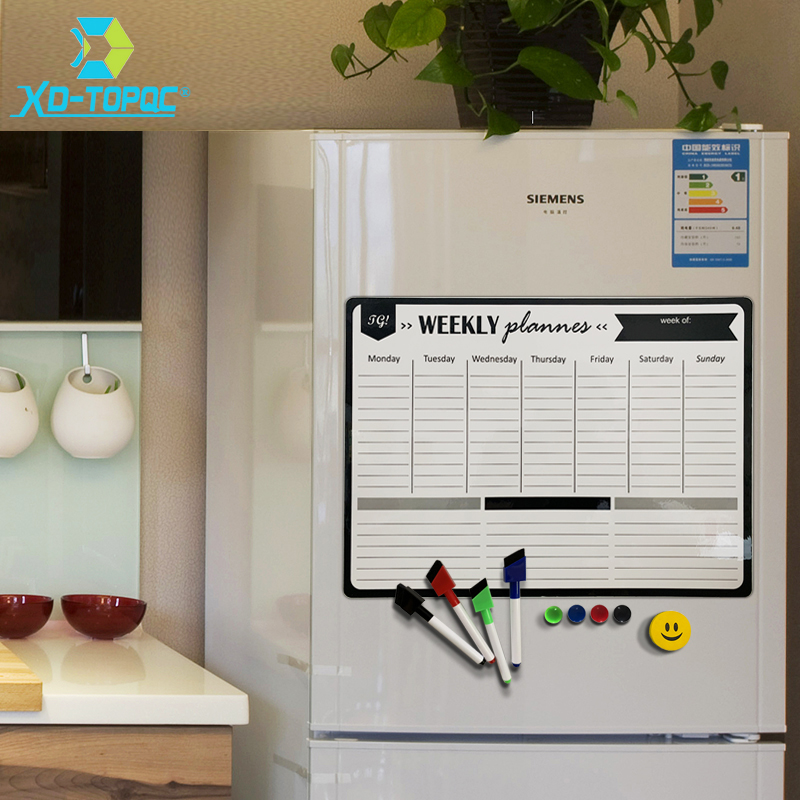 A3 مخطط أسبوعي وشهري مغناطيسي، - مراجعة Magnetic Calendar Board وسعره