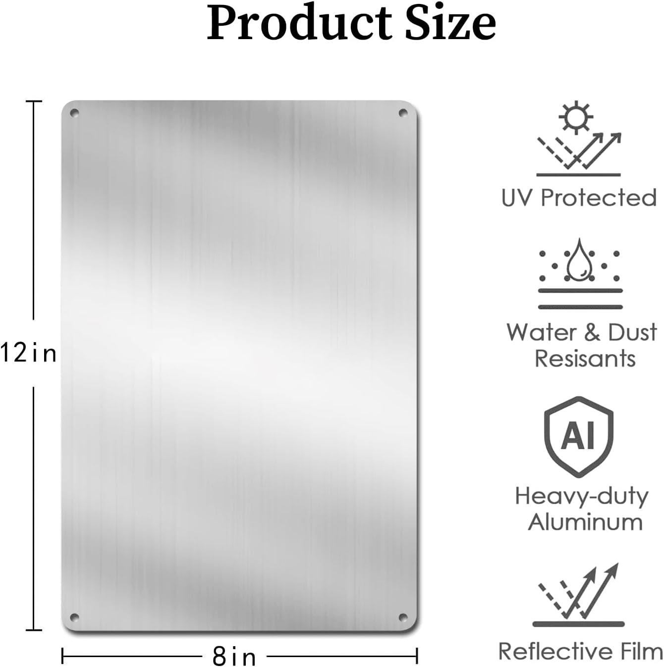 لافتة معدنية ملهمة بتصميم شخصي - مراجعة Home Office Inspiration وسعره