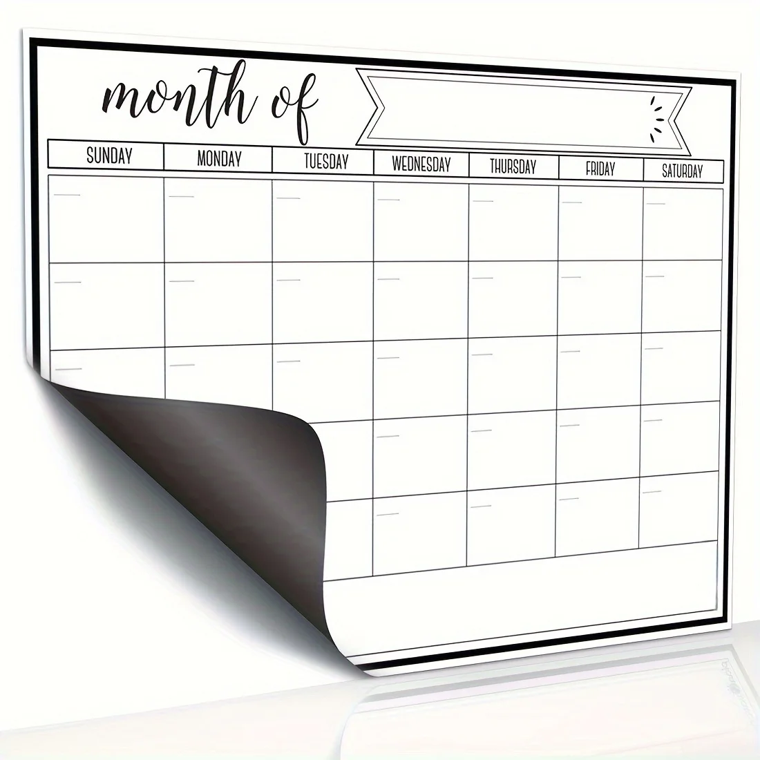 لوح تقويم شهري مغناطيسي، لوح ت - مراجعة Magnetic Calendar Board وسعره