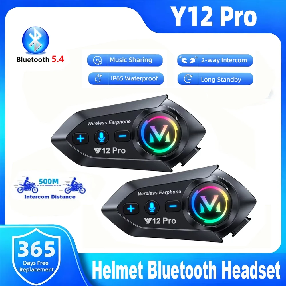 خوذة دراجة نارية Y12 Pro مع بل - مراجعة Home Office Headset وسعره