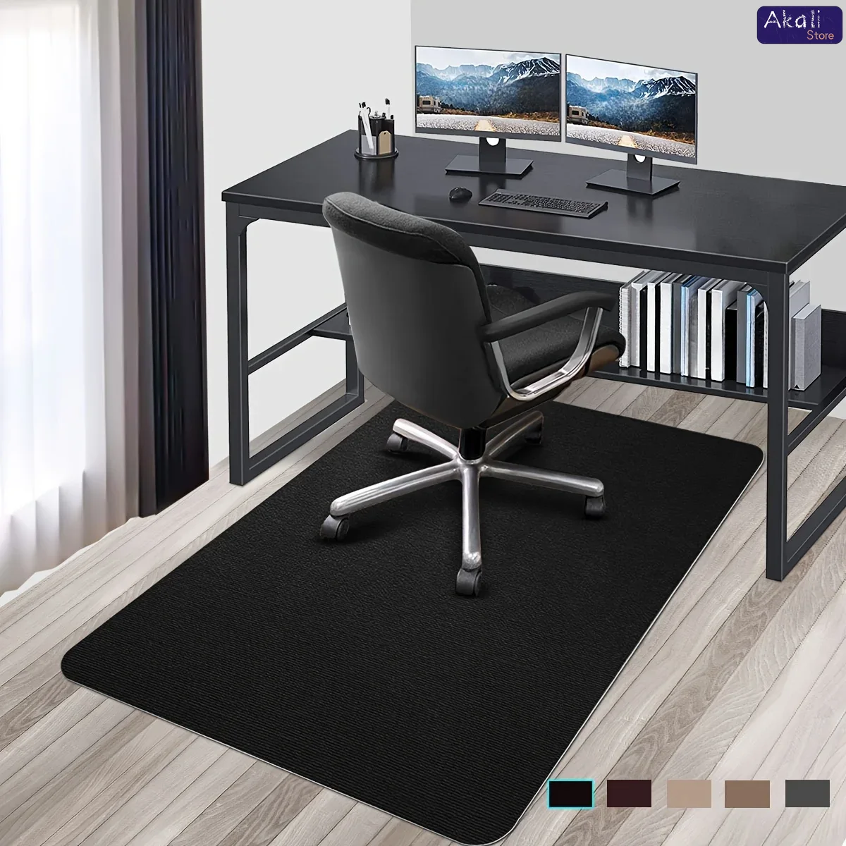 سجادة مكتب كبيرة الحجم مضادة ل - مراجعة Home Office Rug وسعره
