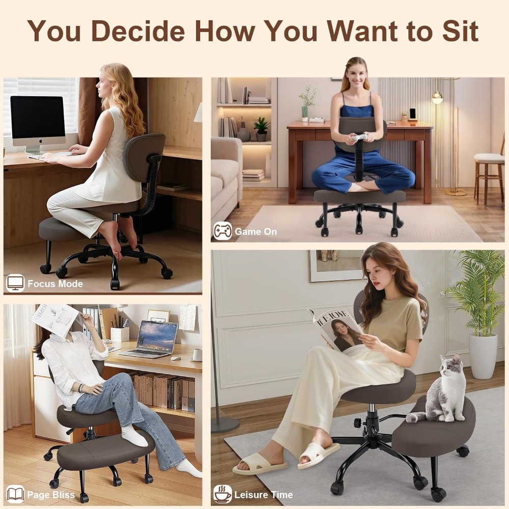 كرسي دوار مريح للتأمل واليوغا  - مراجعة Ergonomic Office Chair وسعره