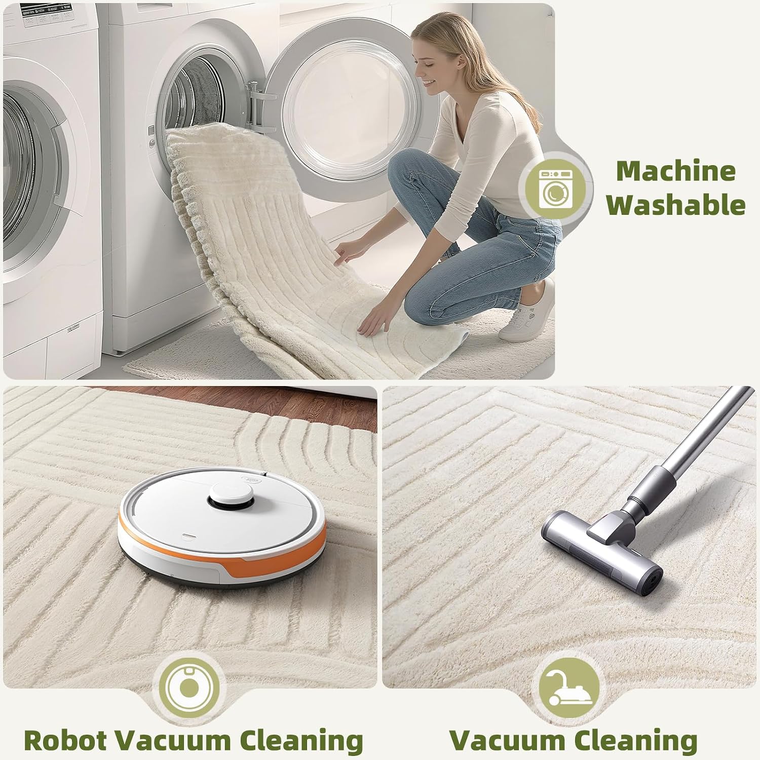 سجادة داخلية قابلة للغسل مقاس  - مراجعة Home Office Rug وسعره