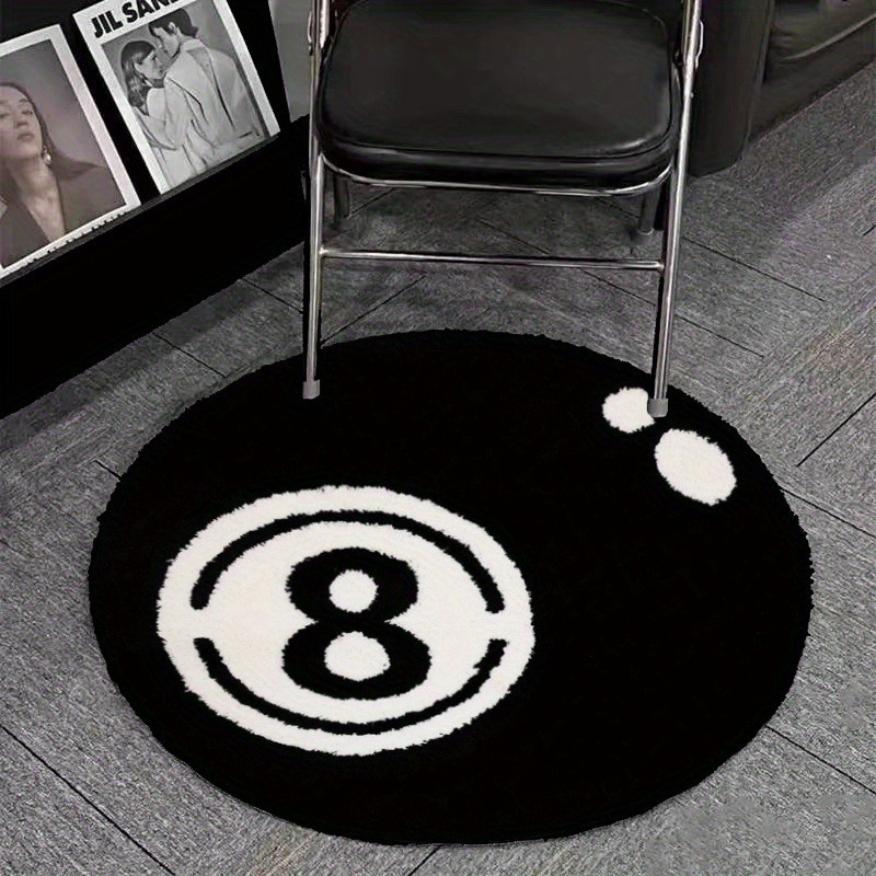 سجادة دائرية ناعمة من الفلانيل - مراجعة Home Office Rug وسعره