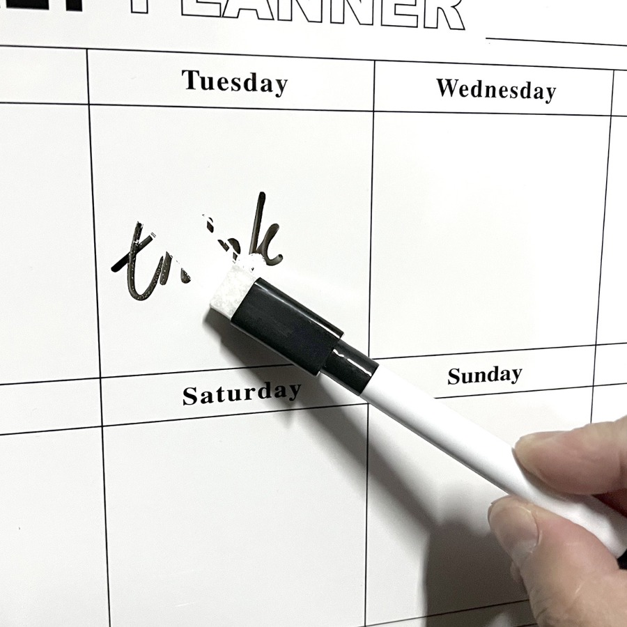 جدول خطة الأسبوع القابل للمسح، - مراجعة Magnetic Calendar Board وسعره