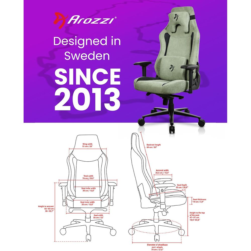 كرسي ألعاب كبير مريح مع ارتفاع - مراجعة Ergonomic Office Chair وسعره