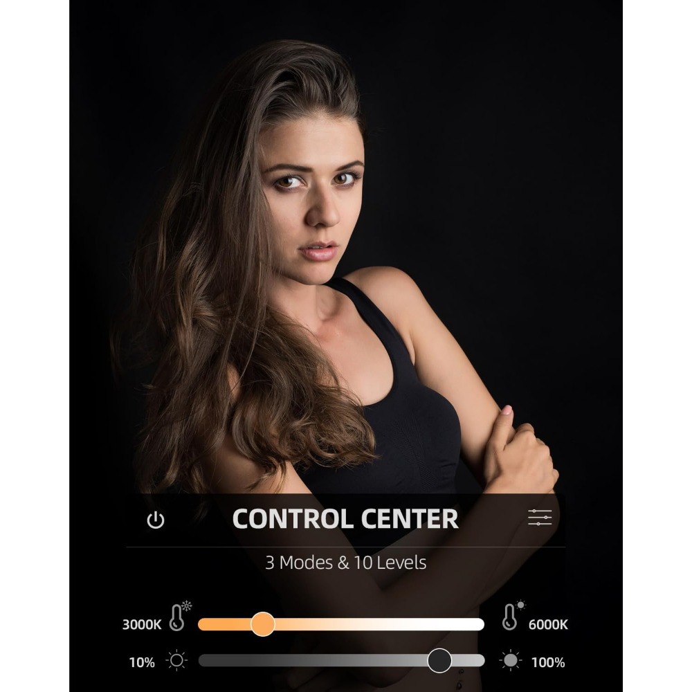 طقم إضاءة حلقية 10.5 بوصة - مع - مراجعة Zoom Lighting Kit وسعره
