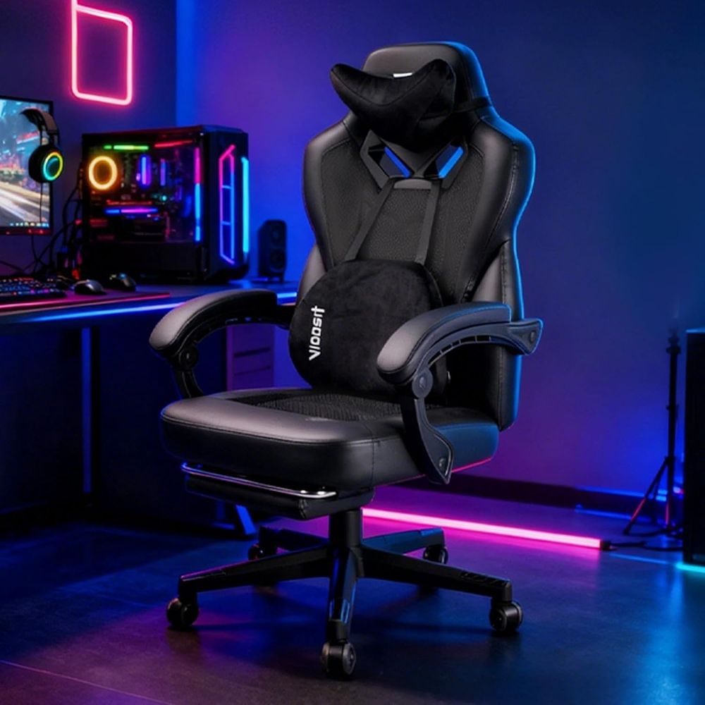 كرسي مكتب مريح قابل للإمالة مع - مراجعة Ergonomic Office Chair وسعره
