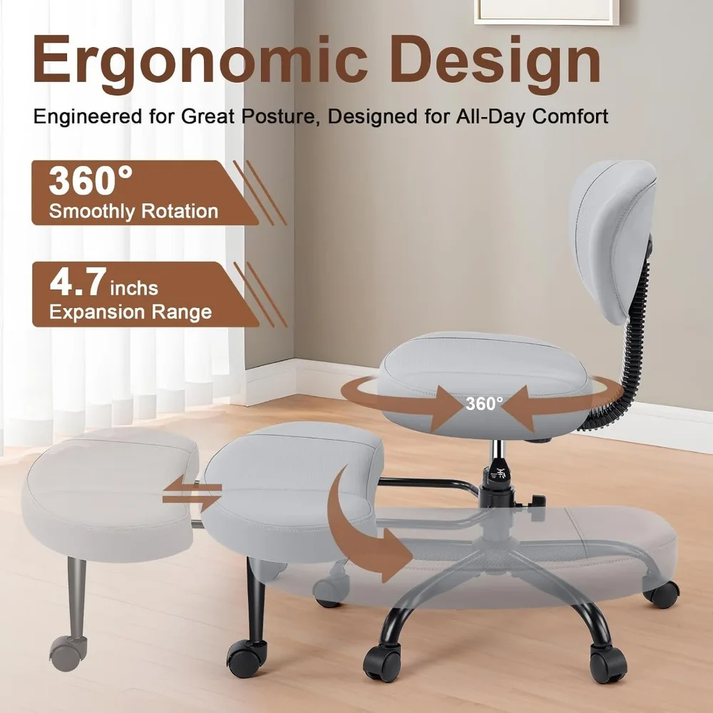 كرسي دوار مريح مع إمكانية تعدي - مراجعة Ergonomic Office Chair وسعره
