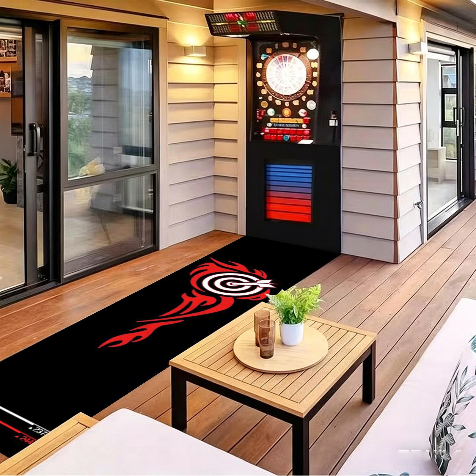 بساط دارت غير قابل للانزلاق مع - مراجعة Home Office Rug وسعره