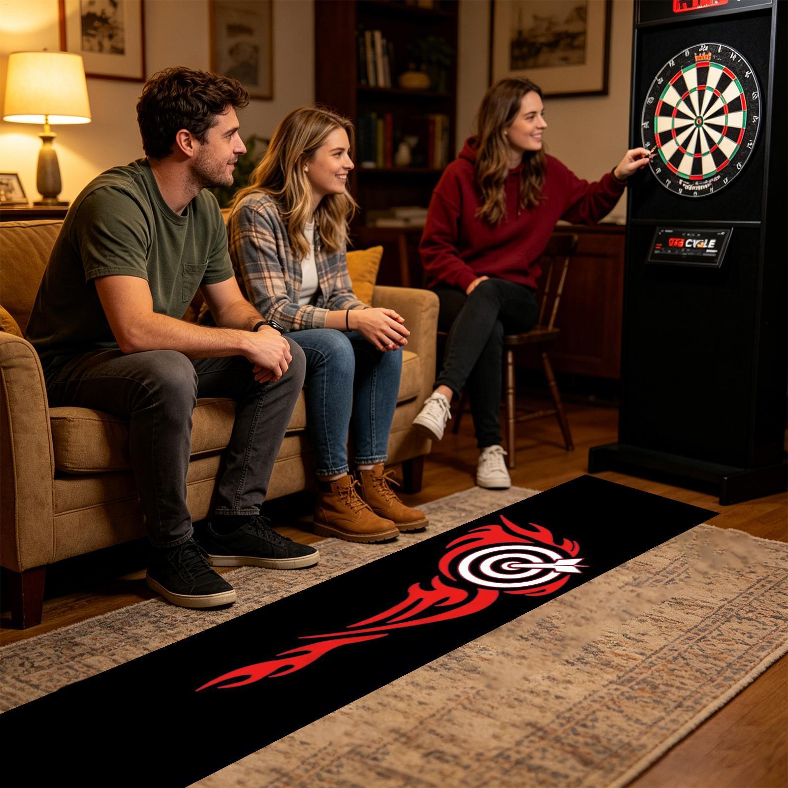بساط دارت غير قابل للانزلاق مع - مراجعة Home Office Rug وسعره